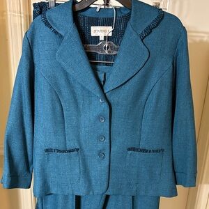Studio I Teal Women's 3pc Suit